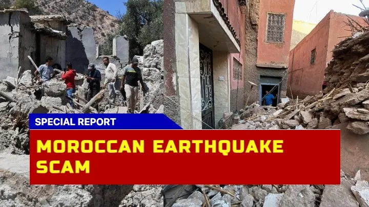 Uncovering the Moroccan Earthquake Scam Is the Seismic Wave Card a Fraud?